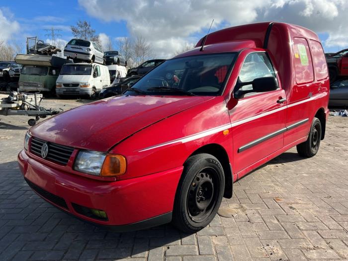 Volkswagen Caddy II 1.9 SDI Sloopvoertuig (2001, Rood)