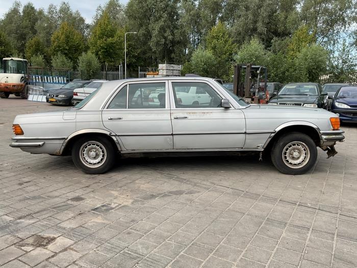 Mercedes S 280 SE,SEL Schadevoertuig (1979, Grijs)