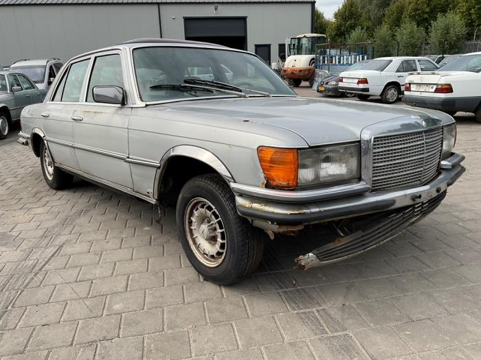 Mercedes S 280 SE,SEL Schadevoertuig (1979, Grijs)