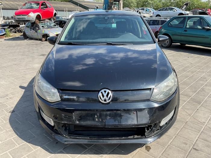 Volkswagen Polo V 1.2 TDI 12V BlueMotion Sloopvoertuig (2010, Zwart)