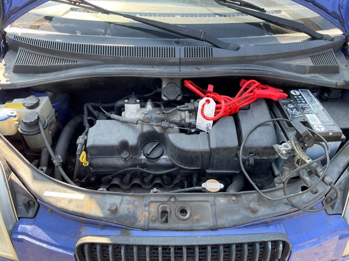 Kia Picanto 1.0 12V Sloopvoertuig (2007, Blauw)