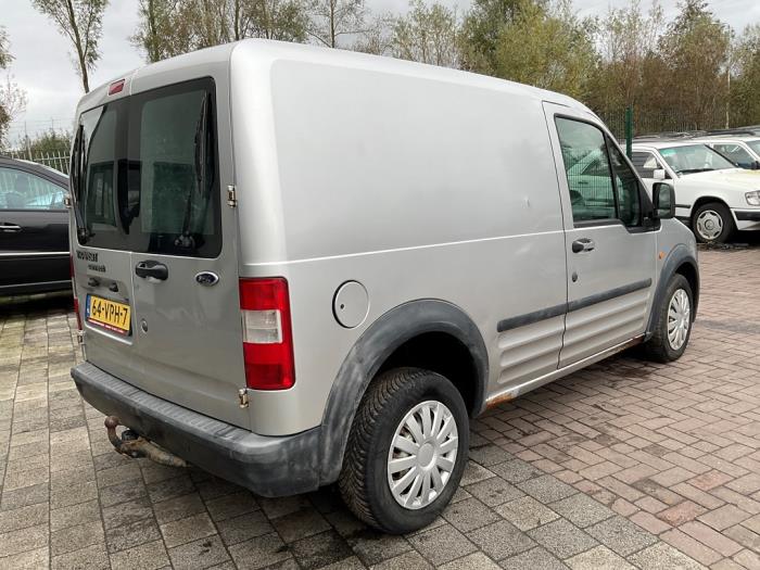 Ford Transit Connect 1.8 TDCi 75 Schadevoertuig (2008, Zilver)