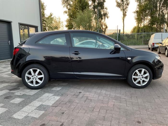 Seat Ibiza IV 1.2 TDI Ecomotive Sloopvoertuig (2010, Zwart)