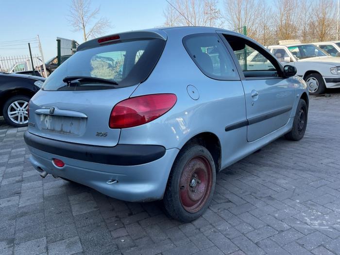Peugeot 206 1.4 XR,XS,XT,Gentry Sloopvoertuig (2003, Grijs)