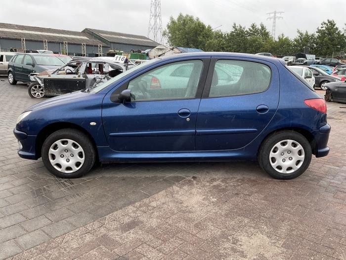 Peugeot 206 1.4 XR,XS,XT,Gentry Sloopvoertuig (2007, Blauw)