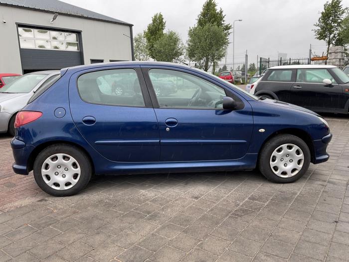 Peugeot 206 1.4 XR,XS,XT,Gentry Sloopvoertuig (2007, Blauw)
