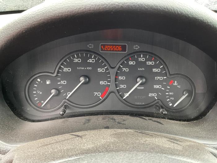 Peugeot 206 1.4 XR,XS,XT,Gentry Sloopvoertuig (2007, Blauw)