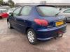 Peugeot 206 1.4 XR,XS,XT,Gentry Sloopvoertuig (2007, Blauw)
