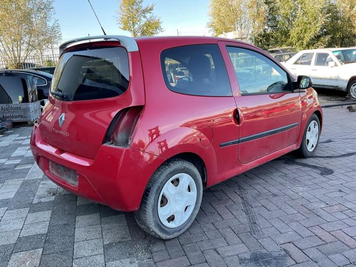Renault Twingo II 1.2 16V Schadevoertuig (2011, Rood)
