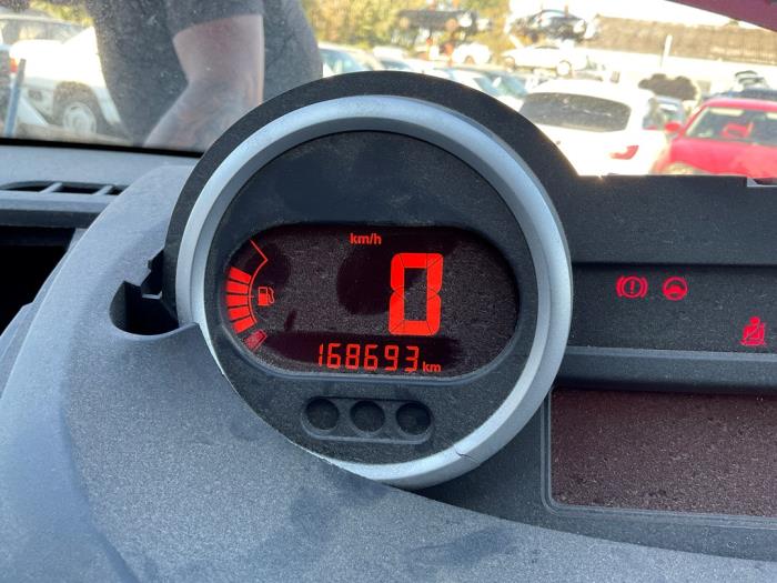 Renault Twingo II 1.2 16V Schadevoertuig (2011, Rood)