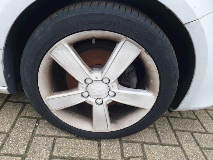 Seat Leon 1.4 TSI 16V Sloopvoertuig (2008, Wit)