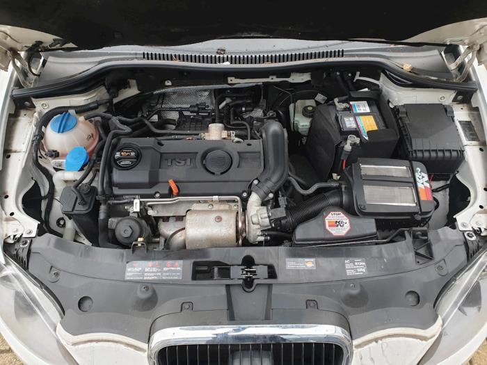 Seat Leon 1.4 TSI 16V Sloopvoertuig (2008, Wit)