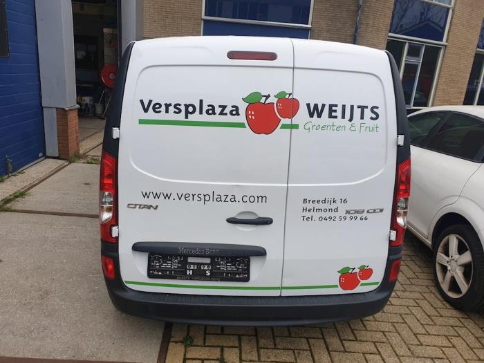 Mercedes Citan 1.5 108 CDI Sloopvoertuig (2015, Wit)