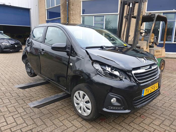 Peugeot 108 1.0 12V VVT-i Sloopvoertuig (2018, Zwart)