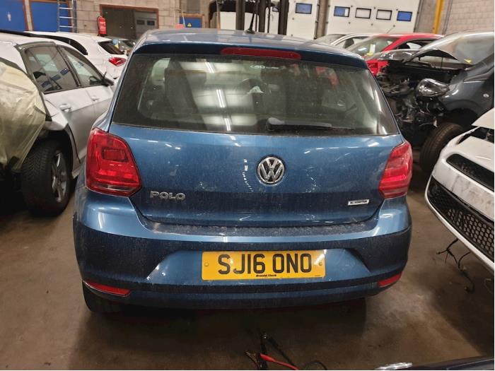Volkswagen Polo V 1.0 12V BlueMotion Technology Sloopvoertuig (2016, Blauw)