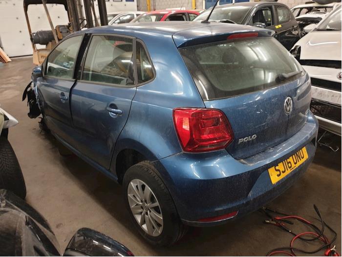 Volkswagen Polo V 1.0 12V BlueMotion Technology Sloopvoertuig (2016, Blauw)