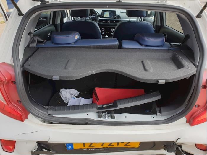 Kia Picanto 1.0 12V Sloopvoertuig (2018, Wit)