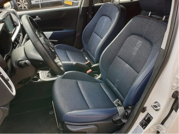 Kia Picanto 1.0 12V Sloopvoertuig (2018, Wit)