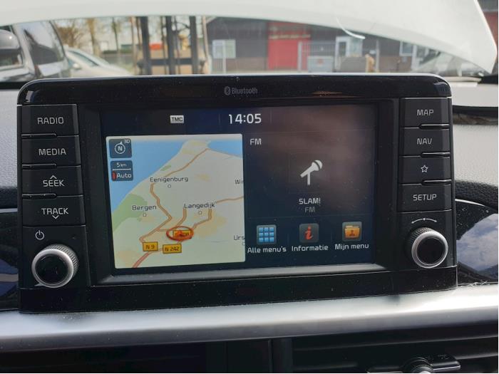 Kia Picanto 1.0 12V Sloopvoertuig (2018, Wit)