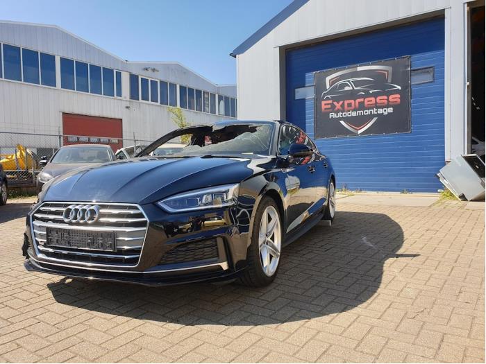 Audi A5 Sportback 2.0 TDI Ultra 16V Sloopvoertuig (2018, Zwart)
