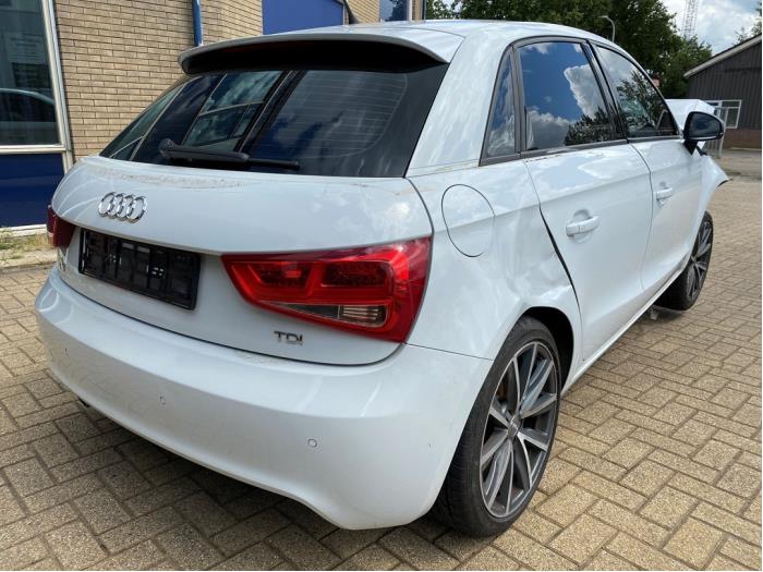 Audi A1 Sportback 1.6 TDI 16V Sloopvoertuig (2013, Wit)