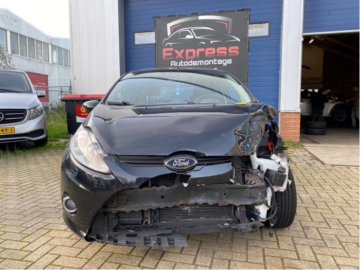 Ford Fiesta 6 1.6 TDCi 16V 95 Sloopvoertuig (2011, Zwart)