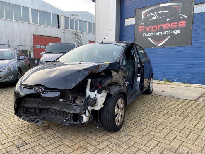 Ford Fiesta 6 1.6 TDCi 16V 95 Sloopvoertuig (2011, Zwart)