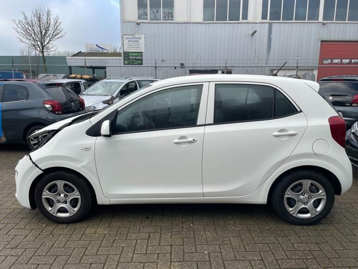 Kia Picanto 1.0 12V Sloopvoertuig (2018, Wit)