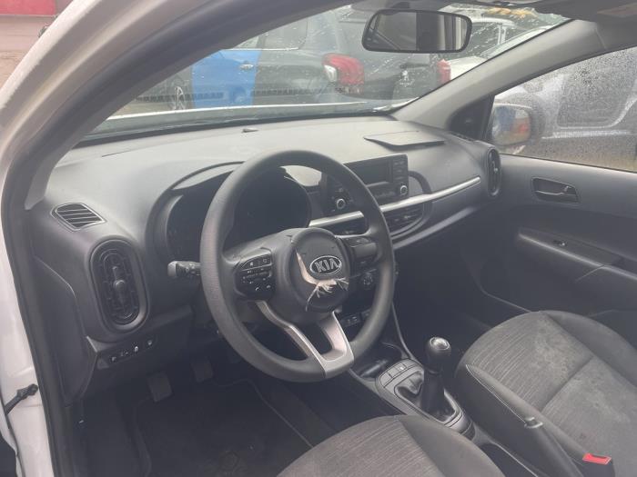 Kia Picanto 1.0 12V Sloopvoertuig (2018, Wit)