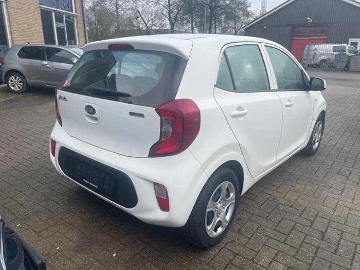 Kia Picanto 1.0 12V Sloopvoertuig (2018, Wit)