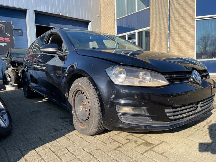 Volkswagen Golf VII Variant 1.6 TDI 16V Sloopvoertuig (2014, Zwart)