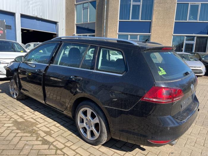 Volkswagen Golf VII Variant 1.6 TDI 16V Sloopvoertuig (2015, Zwart)