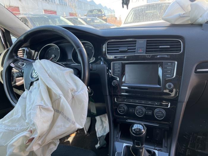 Volkswagen Golf VII Variant 1.6 TDI 16V Sloopvoertuig (2015, Zwart)