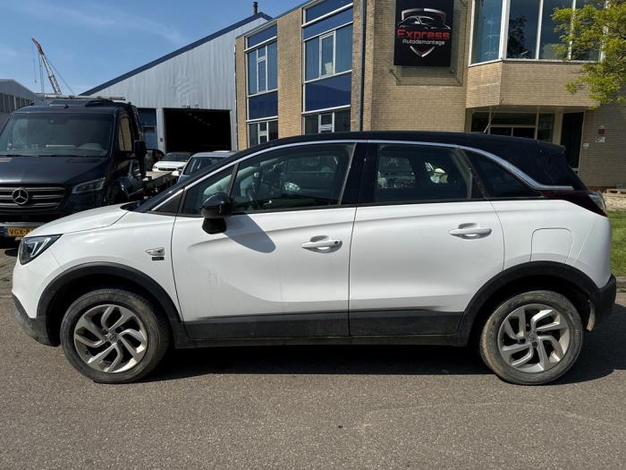 Opel Crossland 1.2 Turbo 12V Sloopvoertuig (2020, Wit)