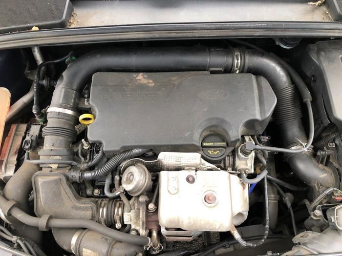 Ford Focus 3 Wagon 1.0 Ti-VCT EcoBoost 12V 100 Sloopvoertuig (2014, Blauw)