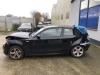 BMW 1 serie 118i 16V Sloopvoertuig (2009, Zwart)