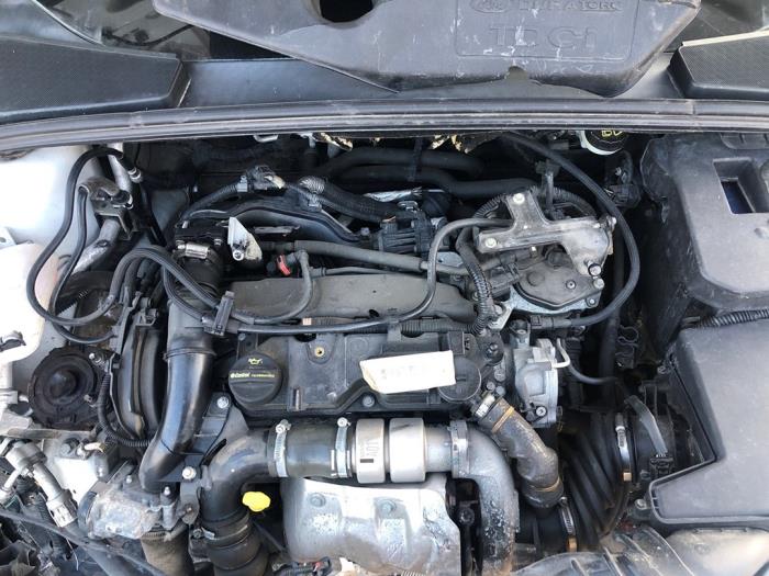 Ford Focus 3 Wagon 1.6 TDCi 115 Sloopvoertuig (2014, Roze, Wit)