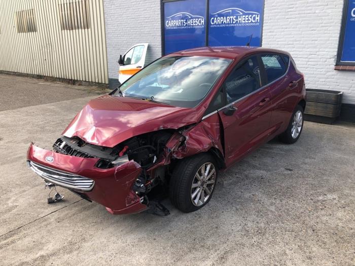 Ford Fiesta 7 1.0 EcoBoost 12V 100 Sloopvoertuig (2018, Rood)