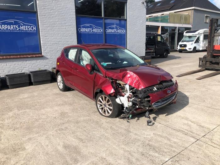 Ford Fiesta 7 1.0 EcoBoost 12V 100 Sloopvoertuig (2018, Rood)