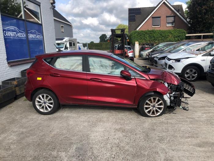 Ford Fiesta 7 1.0 EcoBoost 12V 100 Sloopvoertuig (2018, Rood)