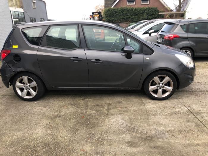 Opel Meriva 1.4 Turbo 16V ecoFLEX Sloopvoertuig (2010, Grijs)