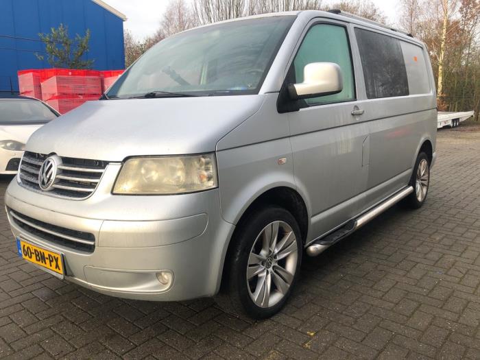 Volkswagen Transporter T5 2.5 TDi Sloopvoertuig (2004, Zilver)