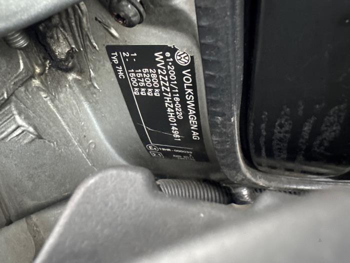 Volkswagen Transporter T5 2.5 TDi Sloopvoertuig (2004, Zilver)