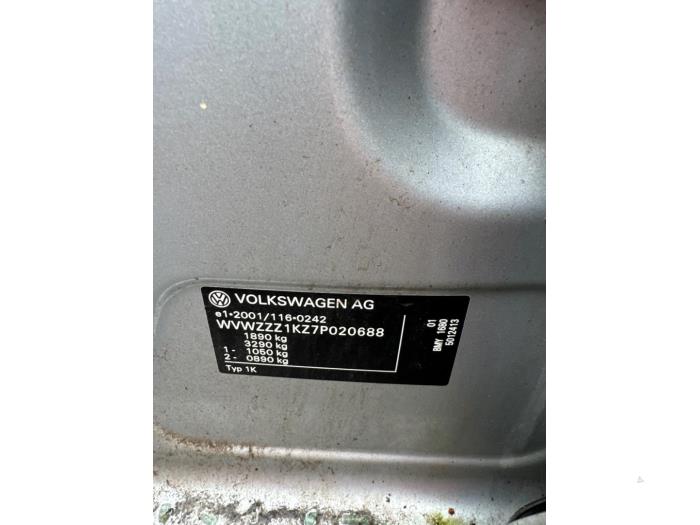 Volkswagen Golf V 1.4 TSI 140 16V Sloopvoertuig (2007, Grijs)