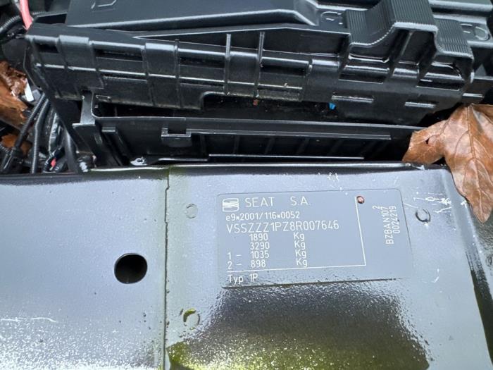 Seat Leon 1.8 TSI 16V Sloopvoertuig (2007, Zwart)