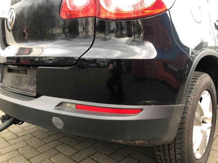 Volkswagen Tiguan 1.4 TSI 16V Sloopvoertuig (2009, Zwart)