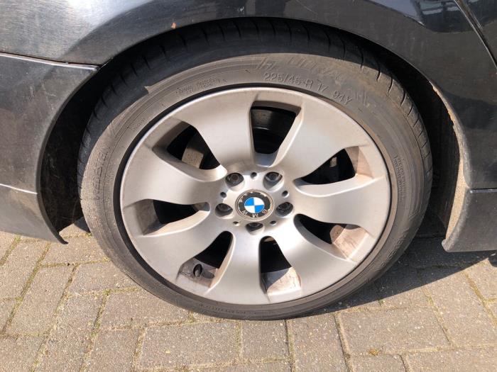 BMW 3 serie Touring 320d 16V Corporate Lease Sloopvoertuig (2007, Zwart)