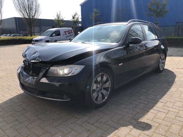 BMW 3 serie Touring 320d 16V Corporate Lease Sloopvoertuig (2007, Zwart)
