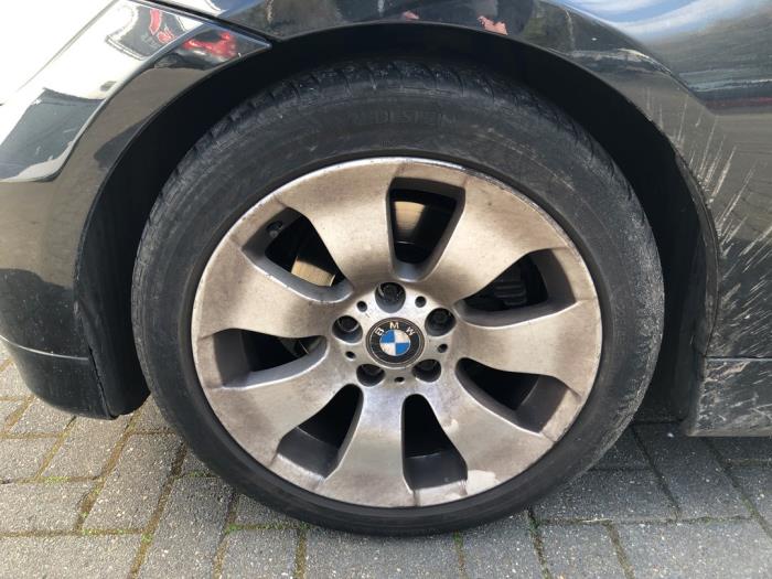 BMW 3 serie Touring 320d 16V Corporate Lease Sloopvoertuig (2007, Zwart)