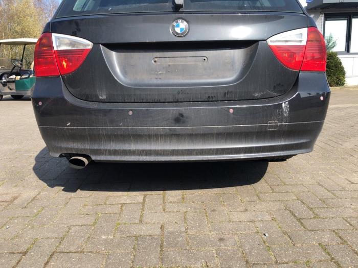 BMW 3 serie Touring 320d 16V Corporate Lease Sloopvoertuig (2007, Zwart)